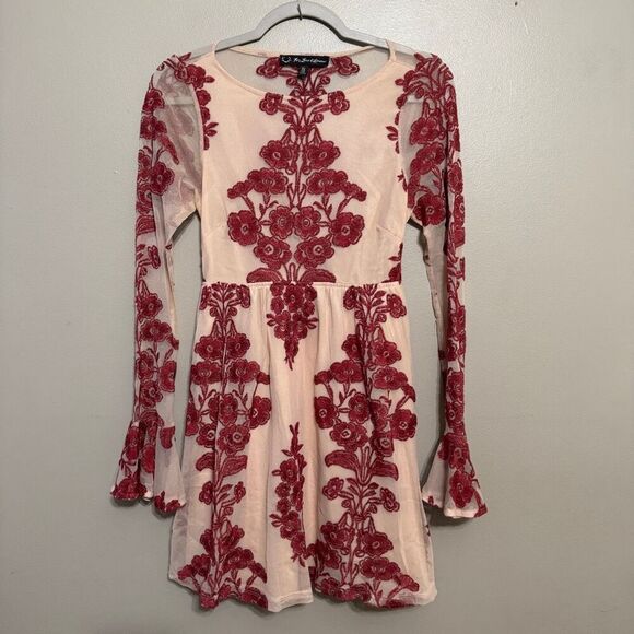 For Love And Lemons Temecula Dress size small in wine - Picture 2 of 8